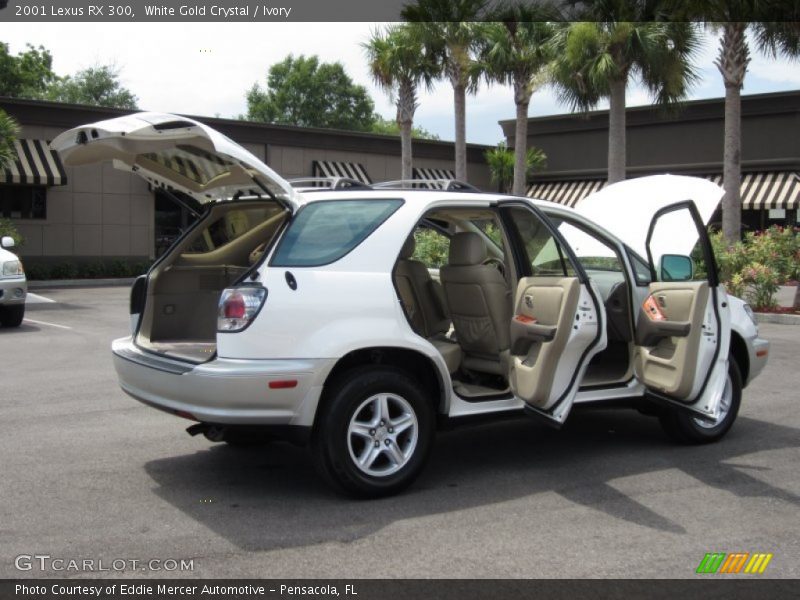 White Gold Crystal / Ivory 2001 Lexus RX 300