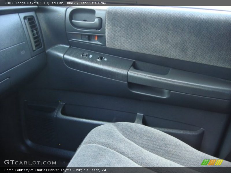 Black / Dark Slate Gray 2003 Dodge Dakota SLT Quad Cab