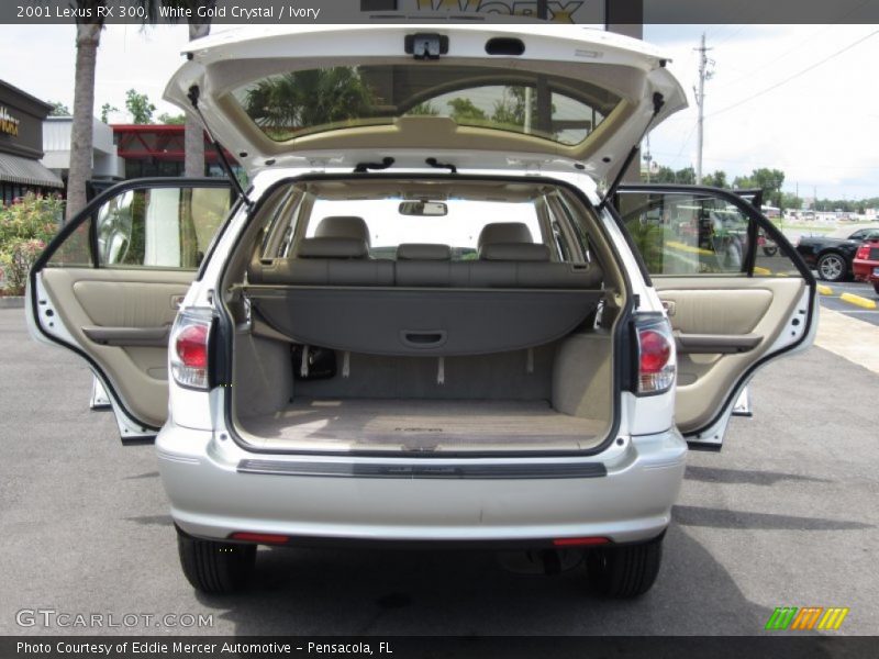 White Gold Crystal / Ivory 2001 Lexus RX 300