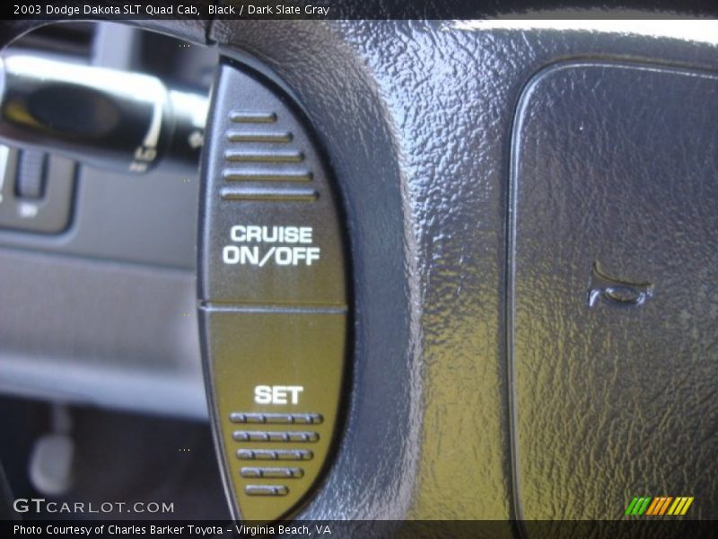 Black / Dark Slate Gray 2003 Dodge Dakota SLT Quad Cab