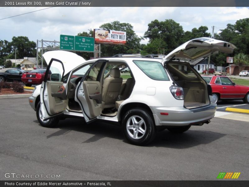 White Gold Crystal / Ivory 2001 Lexus RX 300