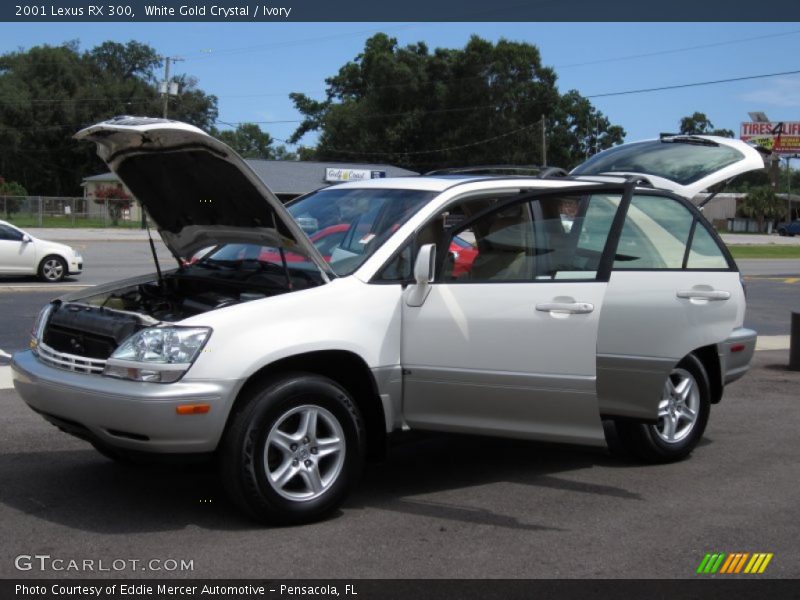 White Gold Crystal / Ivory 2001 Lexus RX 300