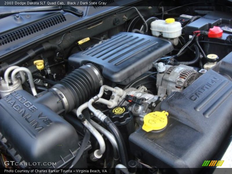  2003 Dakota SLT Quad Cab Engine - 4.7 Liter SOHC 16-Valve V8