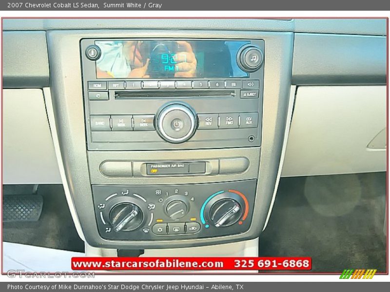 Summit White / Gray 2007 Chevrolet Cobalt LS Sedan