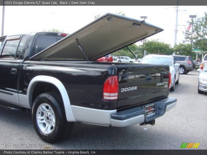 Black / Dark Slate Gray 2003 Dodge Dakota SLT Quad Cab