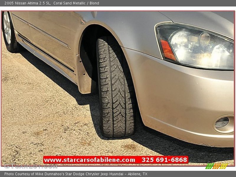 Coral Sand Metallic / Blond 2005 Nissan Altima 2.5 SL