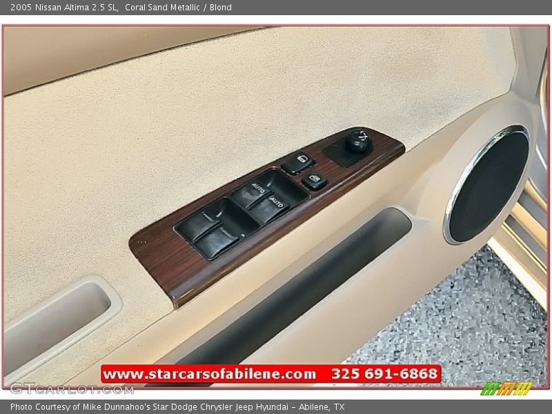 Coral Sand Metallic / Blond 2005 Nissan Altima 2.5 SL