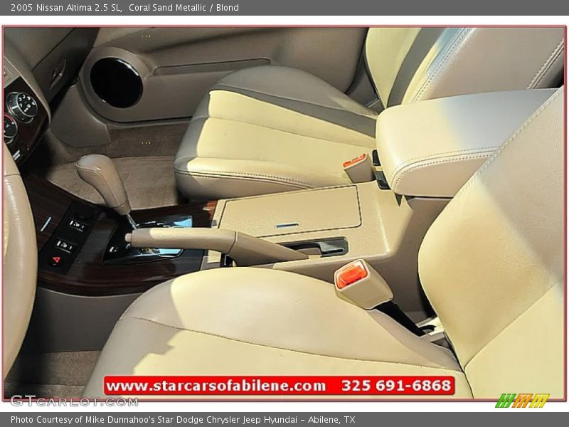 Coral Sand Metallic / Blond 2005 Nissan Altima 2.5 SL