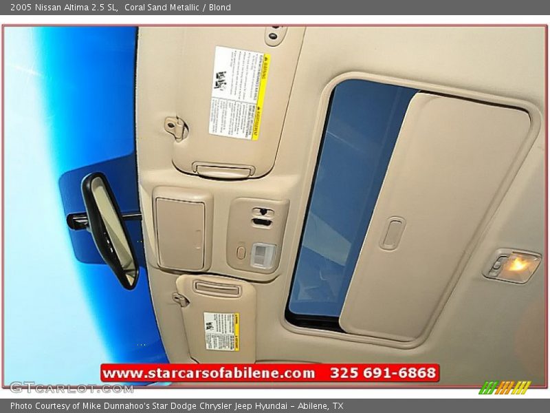 Coral Sand Metallic / Blond 2005 Nissan Altima 2.5 SL