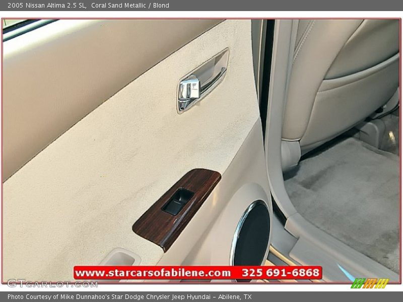 Coral Sand Metallic / Blond 2005 Nissan Altima 2.5 SL