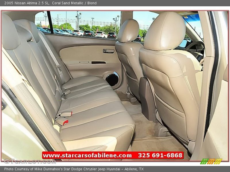 Coral Sand Metallic / Blond 2005 Nissan Altima 2.5 SL