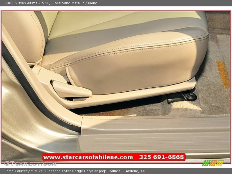 Coral Sand Metallic / Blond 2005 Nissan Altima 2.5 SL