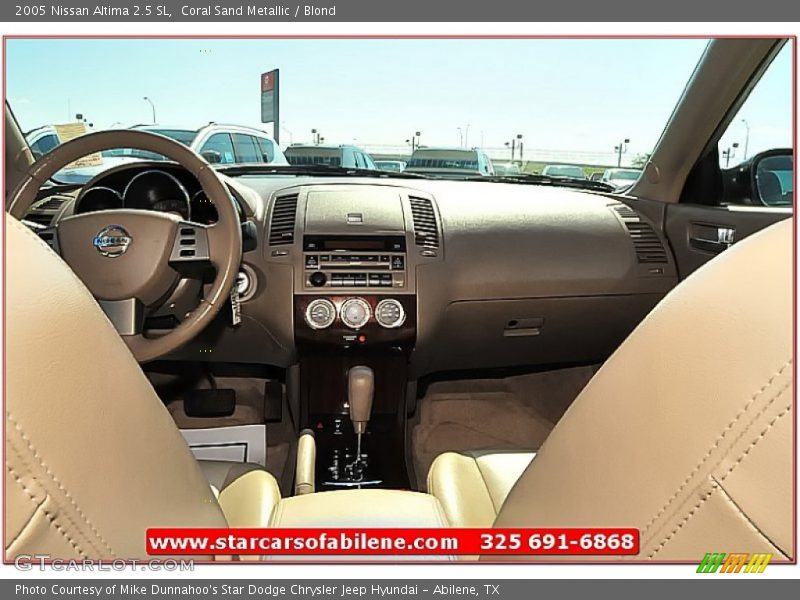 Coral Sand Metallic / Blond 2005 Nissan Altima 2.5 SL