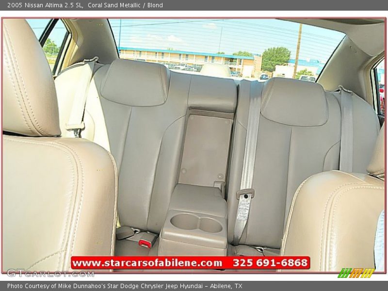 Coral Sand Metallic / Blond 2005 Nissan Altima 2.5 SL