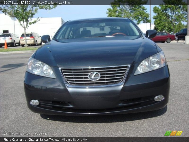 Smokey Granite Mica / Black 2007 Lexus ES 350