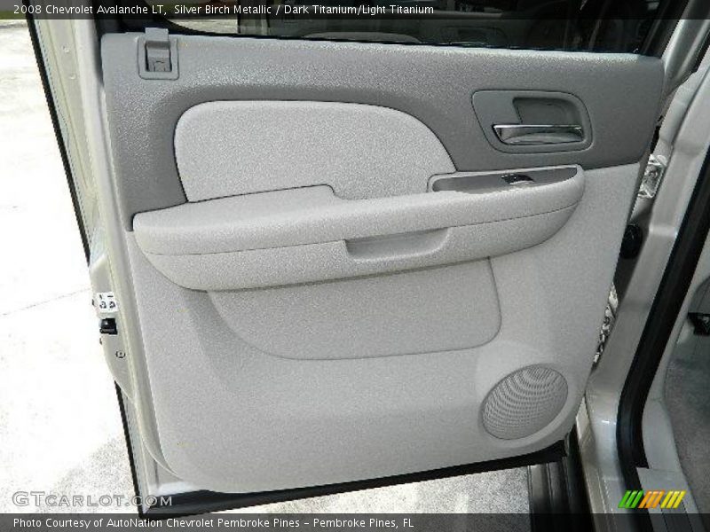 Silver Birch Metallic / Dark Titanium/Light Titanium 2008 Chevrolet Avalanche LT