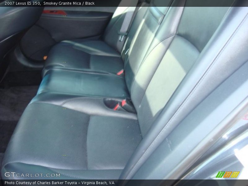 Smokey Granite Mica / Black 2007 Lexus ES 350