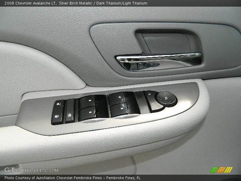 Silver Birch Metallic / Dark Titanium/Light Titanium 2008 Chevrolet Avalanche LT