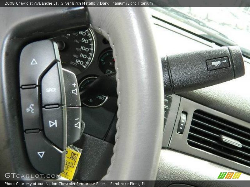 Silver Birch Metallic / Dark Titanium/Light Titanium 2008 Chevrolet Avalanche LT