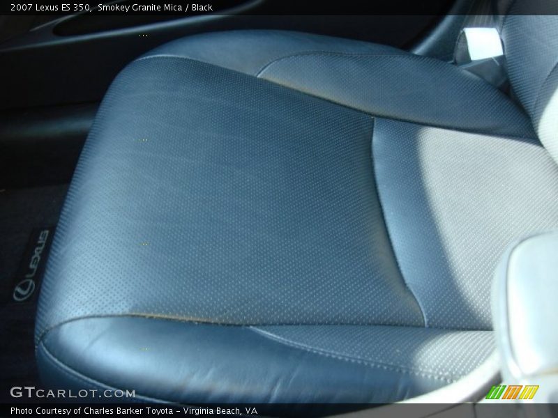 Smokey Granite Mica / Black 2007 Lexus ES 350