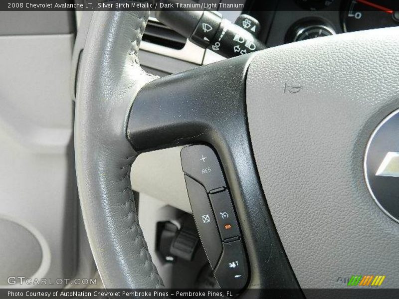 Silver Birch Metallic / Dark Titanium/Light Titanium 2008 Chevrolet Avalanche LT