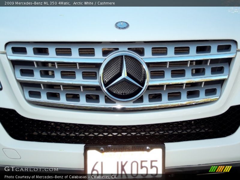 Arctic White / Cashmere 2009 Mercedes-Benz ML 350 4Matic