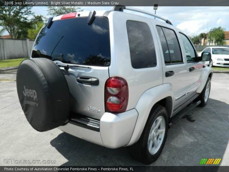 Bright Silver Metallic / Medium Slate Gray 2006 Jeep Liberty Limited