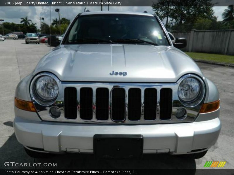 Bright Silver Metallic / Medium Slate Gray 2006 Jeep Liberty Limited