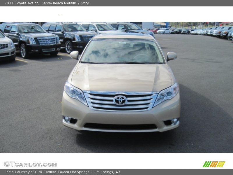 Sandy Beach Metallic / Ivory 2011 Toyota Avalon