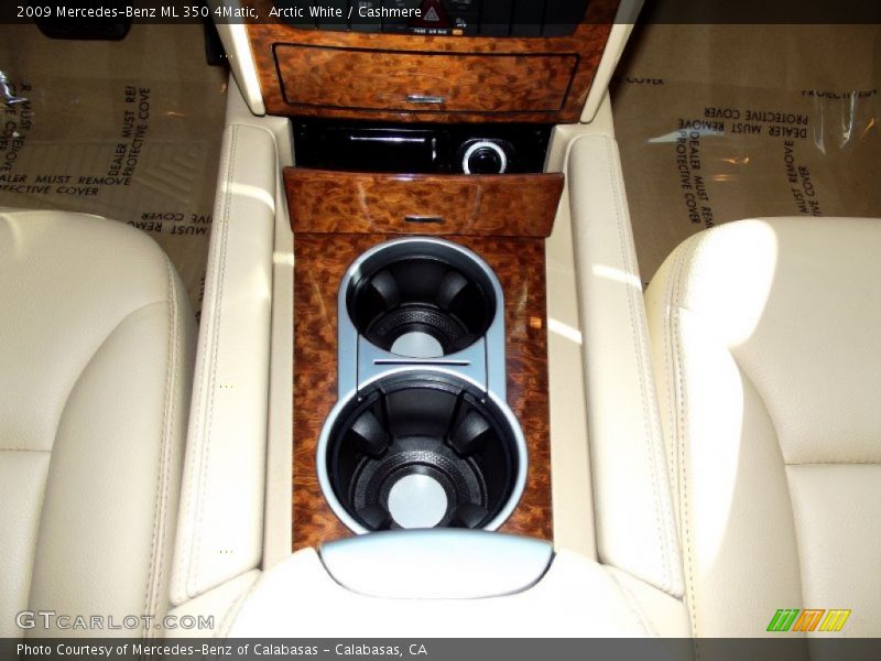 Arctic White / Cashmere 2009 Mercedes-Benz ML 350 4Matic