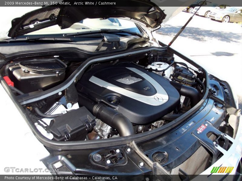 Arctic White / Cashmere 2009 Mercedes-Benz ML 350 4Matic
