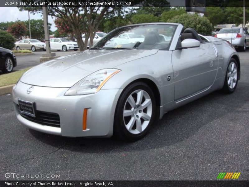 Chrome Silver Metallic / Frost 2004 Nissan 350Z Enthusiast Roadster