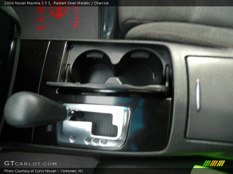 Radiant Silver Metallic / Charcoal 2009 Nissan Maxima 3.5 S