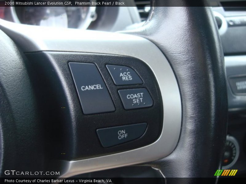 Controls of 2008 Lancer Evolution GSR