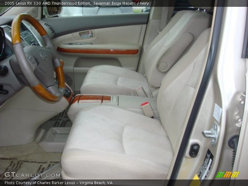 Savannah Beige Metallic / Ivory 2005 Lexus RX 330 AWD Thundercloud Edition