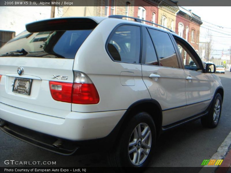 Alpine White / Beige 2006 BMW X5 3.0i