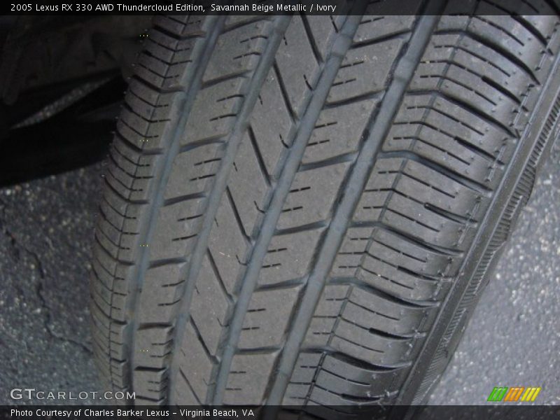 Savannah Beige Metallic / Ivory 2005 Lexus RX 330 AWD Thundercloud Edition
