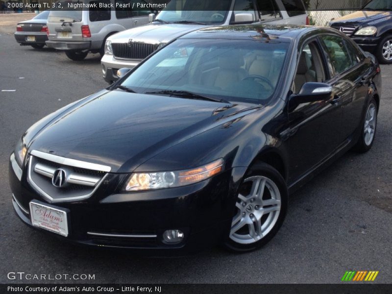 Nighthawk Black Pearl / Parchment 2008 Acura TL 3.2