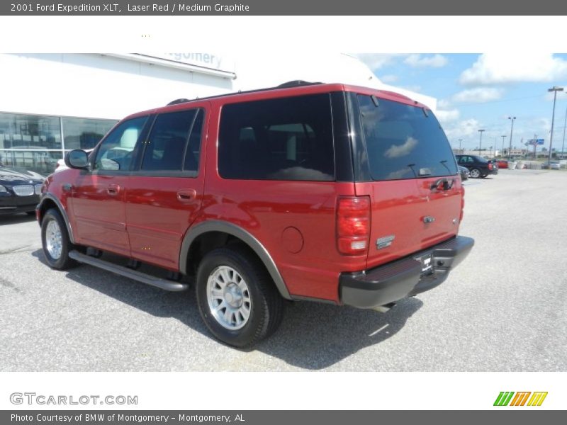 Laser Red / Medium Graphite 2001 Ford Expedition XLT