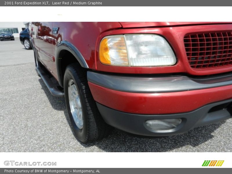 Laser Red / Medium Graphite 2001 Ford Expedition XLT