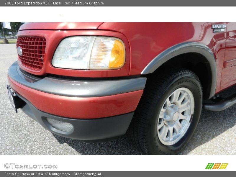 Laser Red / Medium Graphite 2001 Ford Expedition XLT