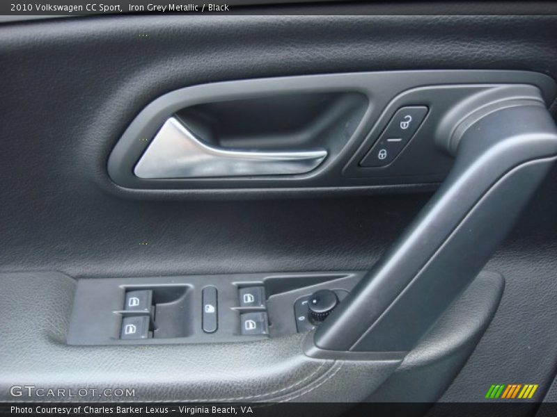 Iron Grey Metallic / Black 2010 Volkswagen CC Sport
