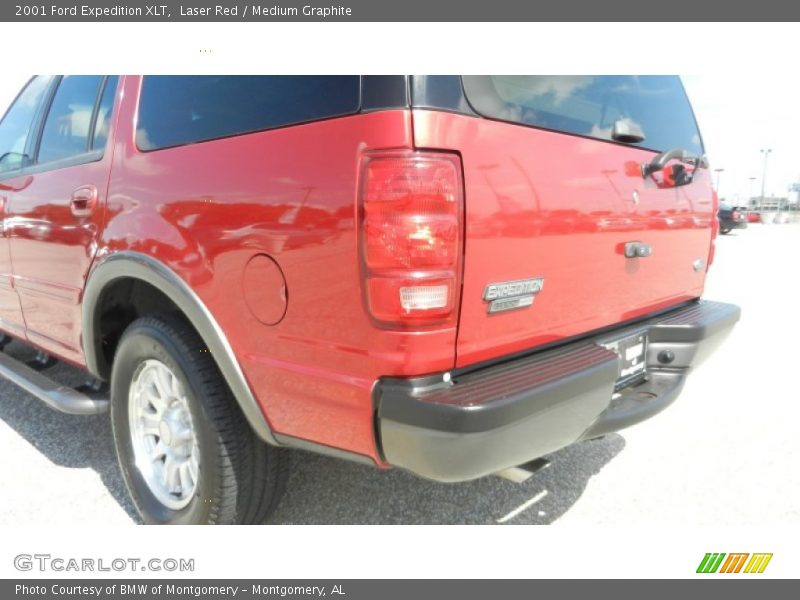 Laser Red / Medium Graphite 2001 Ford Expedition XLT