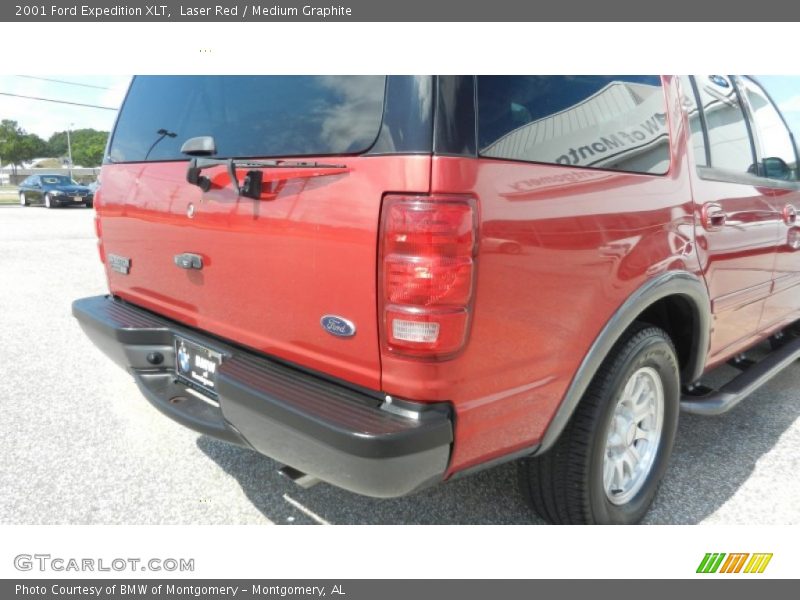 Laser Red / Medium Graphite 2001 Ford Expedition XLT