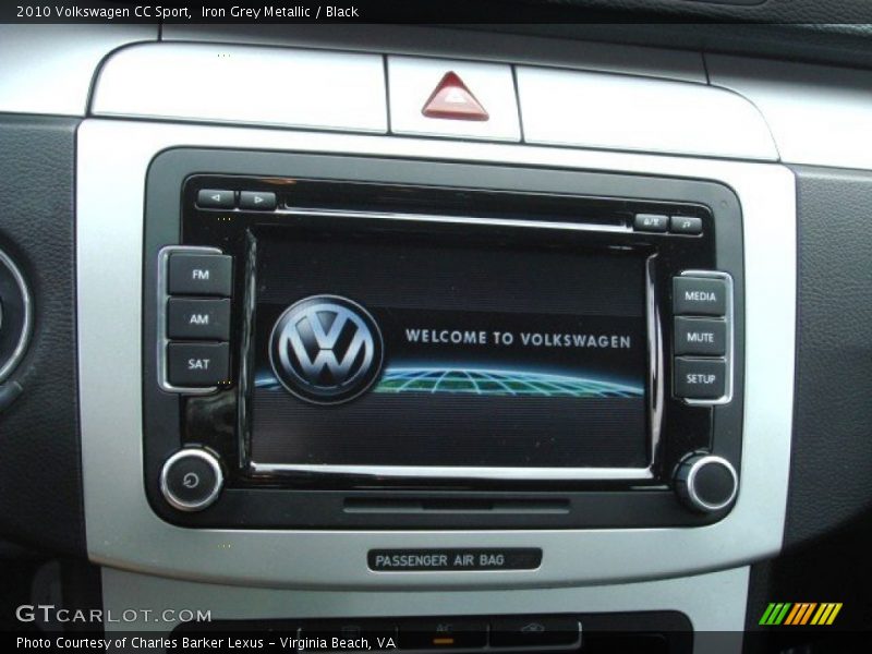 Controls of 2010 CC Sport