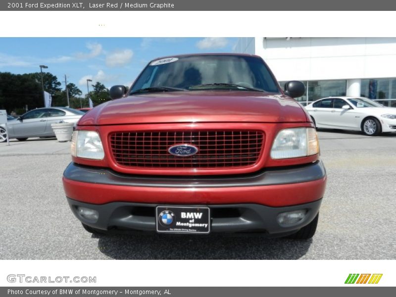 Laser Red / Medium Graphite 2001 Ford Expedition XLT