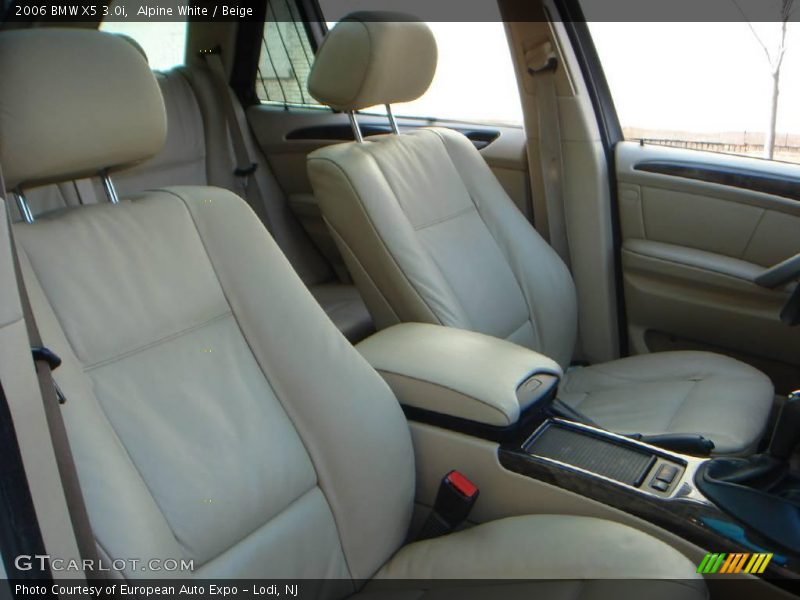 Alpine White / Beige 2006 BMW X5 3.0i