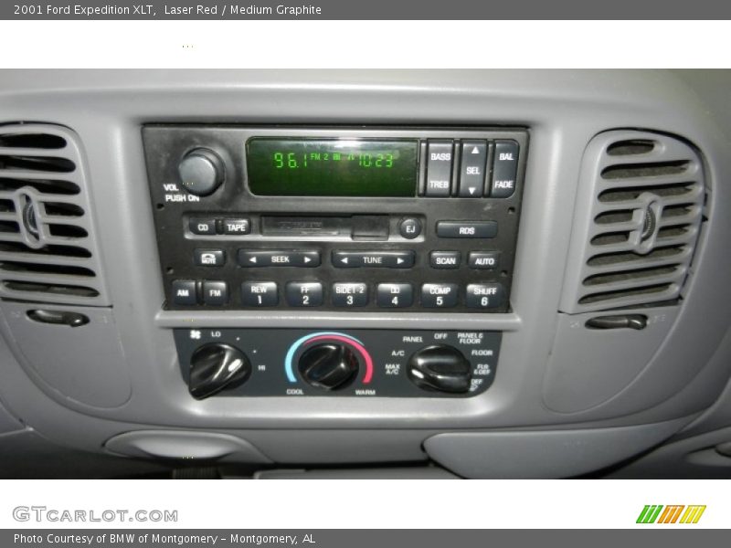 Laser Red / Medium Graphite 2001 Ford Expedition XLT