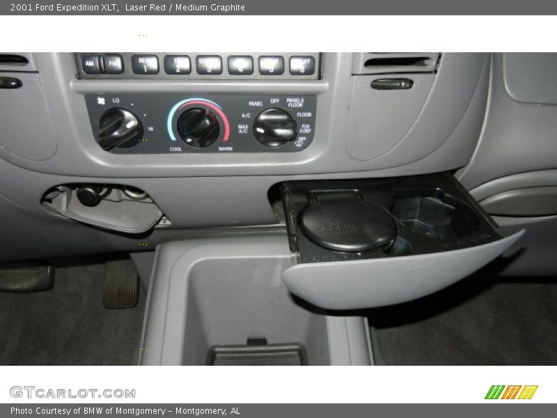 Laser Red / Medium Graphite 2001 Ford Expedition XLT
