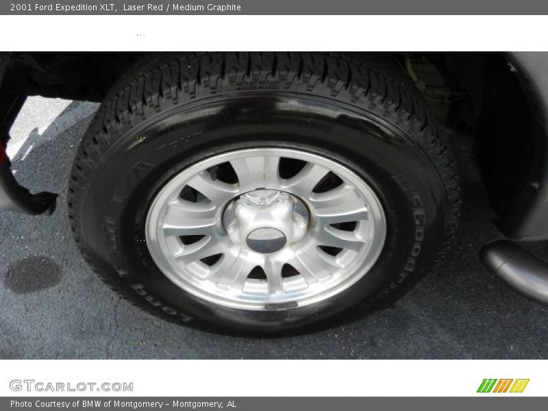 Laser Red / Medium Graphite 2001 Ford Expedition XLT